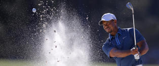 Den gr�nne jakke innen rekkevidde for Tiger