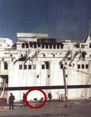 Mannskap forsvant fra 