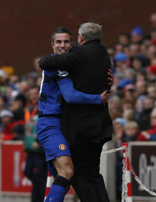 Van Persie avsluttet måltørken mot Stoke