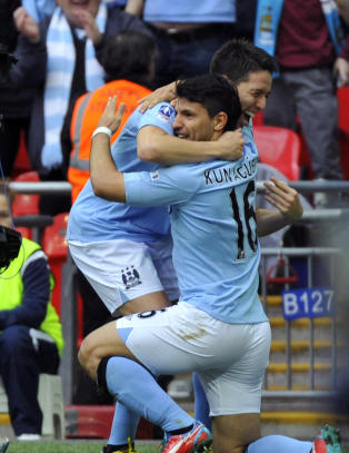 City vant sjansefesten p� Wembley