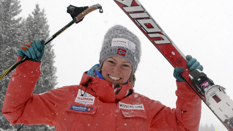 F�TT NOK: Sigrid Rykhus legger opp.
Foto: Norges Skiforbund / NTB scanpix