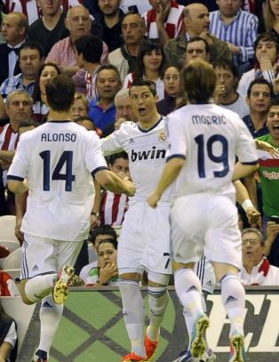 Se Ronaldo sette frisparket rett i krysset mot Athletic