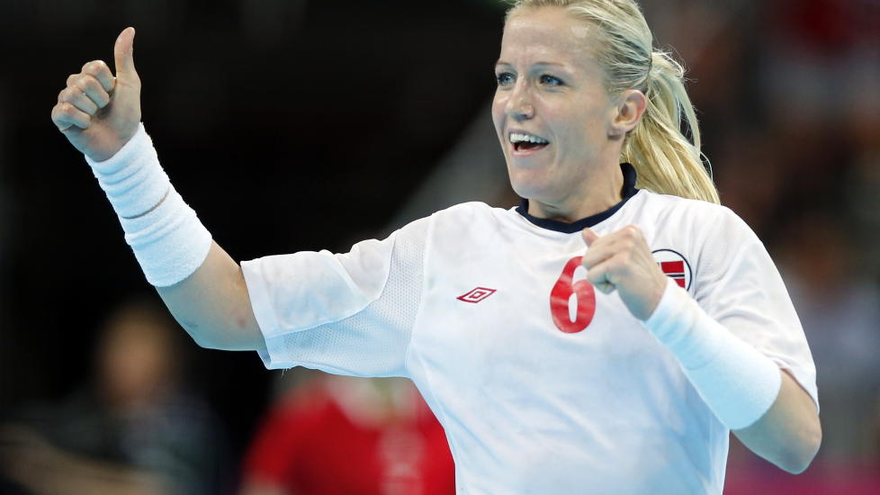 FORVENTER T�FF DUELL: Heidi L�ke mener det er de to beste lagene som er i mesterligafinalen. Hun forventer en t�ffere fysisk kamp enn normalt.
Foto: Lise �serud / NTB scanpix