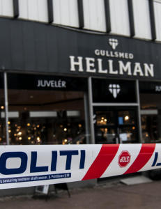 Brutalt gullsmed-ran i Sandvika utenfor Oslo