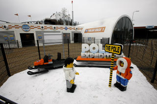 LEGOLAND: Fjor�rets store nyhet, Polarland, venter p� deg i �r ogs�. Nytt av �ret er Legends of Chima, som b�de er miniland og 4d film. Foto: LEGOLAND