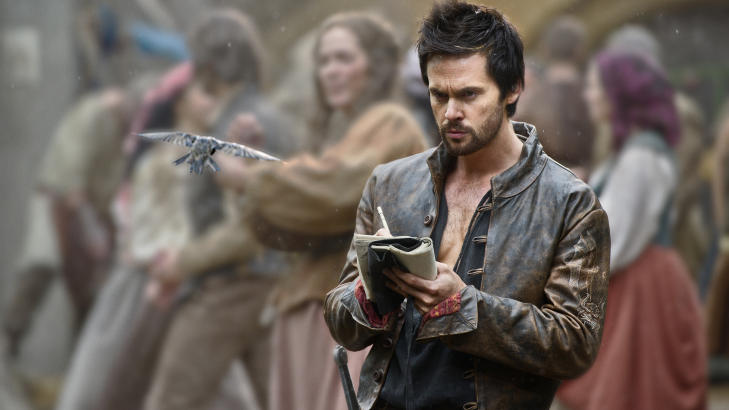 Smarting: Tom Riley spiller hoverollen Leonardo Da Vinci, en av verdenshistoriens mest kjente og beundrede personer. Foto: Fox