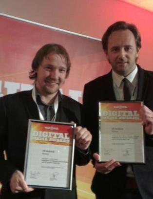 To priser til Dagbladet under European Digital Media Awards