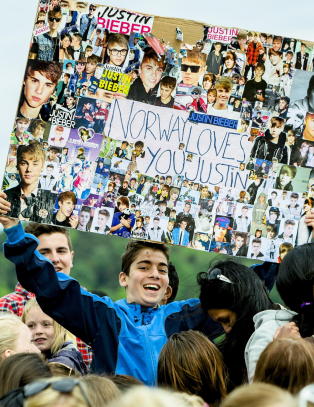 Hvorfor er Justin Bieber mye mer populær i Norge enn i resten av Europa?