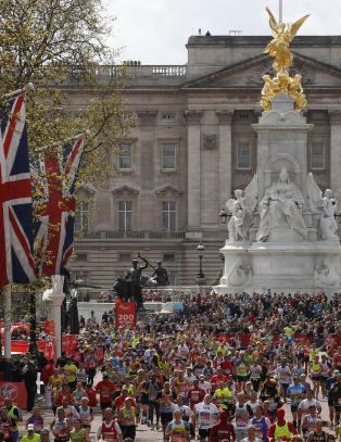Skjerpet sikkerhet under London maraton