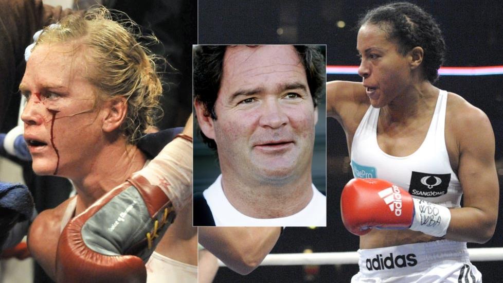 IKKE ENIG: Steffen Tangstad mener at uttalelsene fra leiren til Holly Holm (t.v) bare er �vr�vl�. Foto: Greg Sorber / Zuma Press / NTB SCANPIX