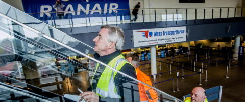 2010: Luftfartstilsynet ble  varslet om Ryanair-basen p� Rygge