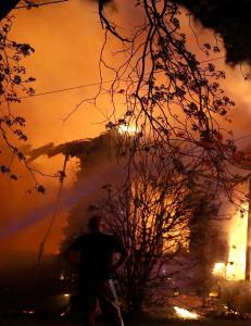 - Jeg har aldri sett noe liknende. Det ser ut som en krigssone