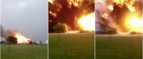 - Pappa, v�r s� snill � f� oss bort herfra!