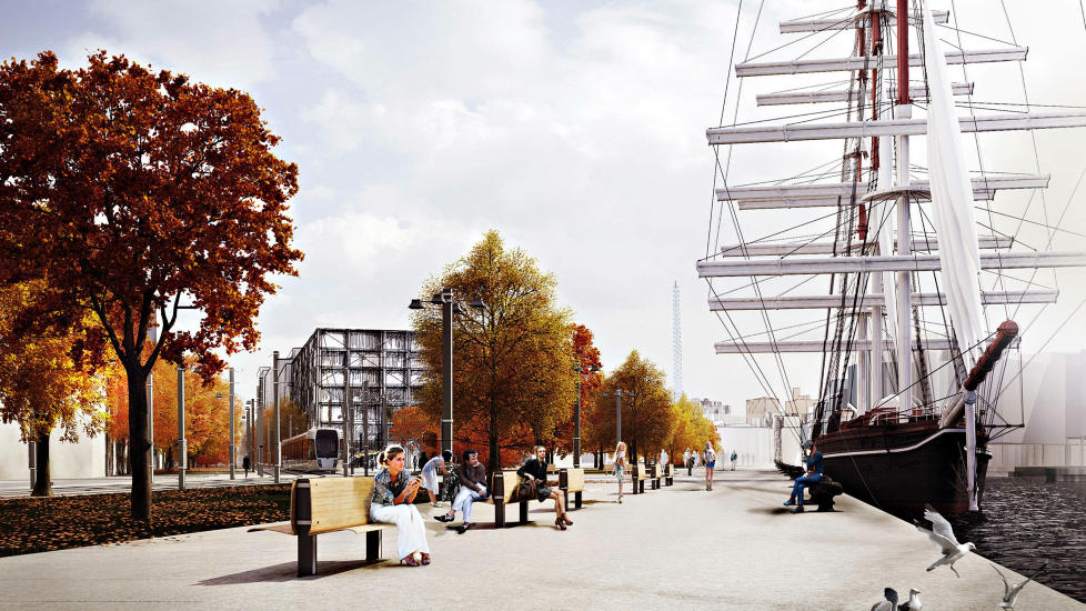 AMBISJONER: �For kommunen er Filipstad-omr�det en viktig del av byutviklingen for � utvide sentrum vestover�, skriver artikkelforfatteren. Foto: Diiz for Oslo kommune