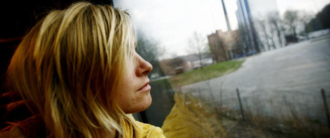 �Jeg klarer jo � smile og v�re glad innimellom�