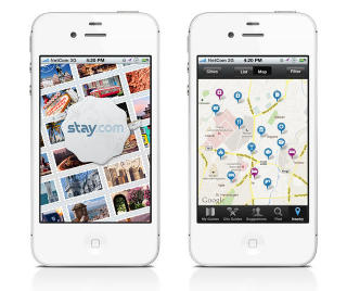 GOD DESIGN: Stay fikk i forrige uke Merket for god design. Det er f�rste gang en digital tjeneste mottar merket. Reiseappen ber�mmes for enkel og brukervennlig design. Foto: STAY.COM