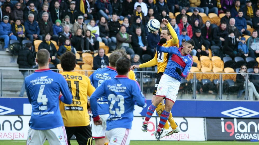  ENDA ET TAP:  VIF kom til kort mot Start p� S�r Arena.Kristiansand . Det var ikke tilfeldig. FOTO: Tor Erik Schr�der / NTB scanpix.