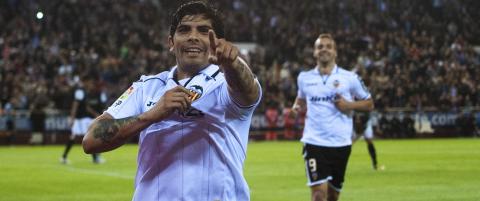 Valencia scoret fire m�l p� seks minutter mot M�laga