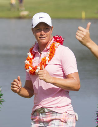 Tutta danset hula etter seieren p� Hawaii