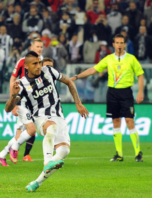 Man f�r ikke ballen mer i krysset enn dette