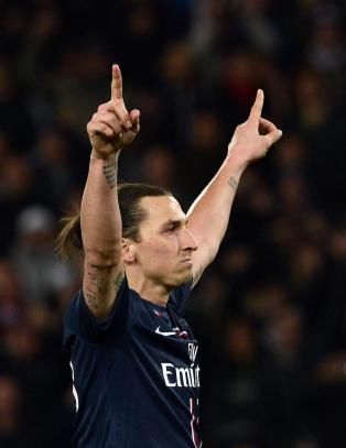 Zlatan p� scoringslista da PSG senket Nice