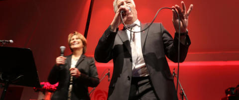 H�r Sigbj�rn Johnsen og Grete Faremo synge duett