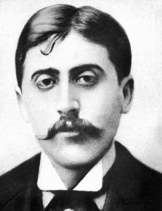 18-�rig avisbud p� sporet av Marcel Proust