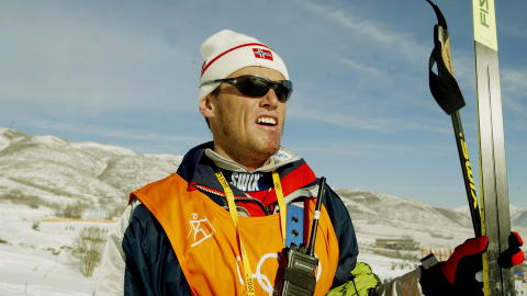 TROR HAN FLEIPER: P�l Gunnar Mikkelsplass er sikker p� at en trener sikrer l�perne sikkerhet rundt treningen. Foto: Bj�rn Langsem/DAGBLADET