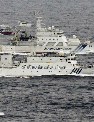 Japan truer med
maktbruk mot Kina