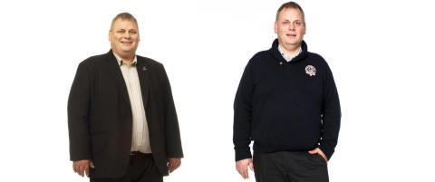 For ett �r siden veide han 173 kilo, n� g�r han birkebeineren p� ski