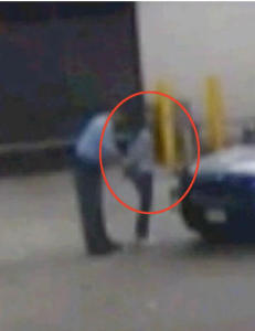 Overv�kningsvideo viser arrestasjonen av Reese Witherspoon