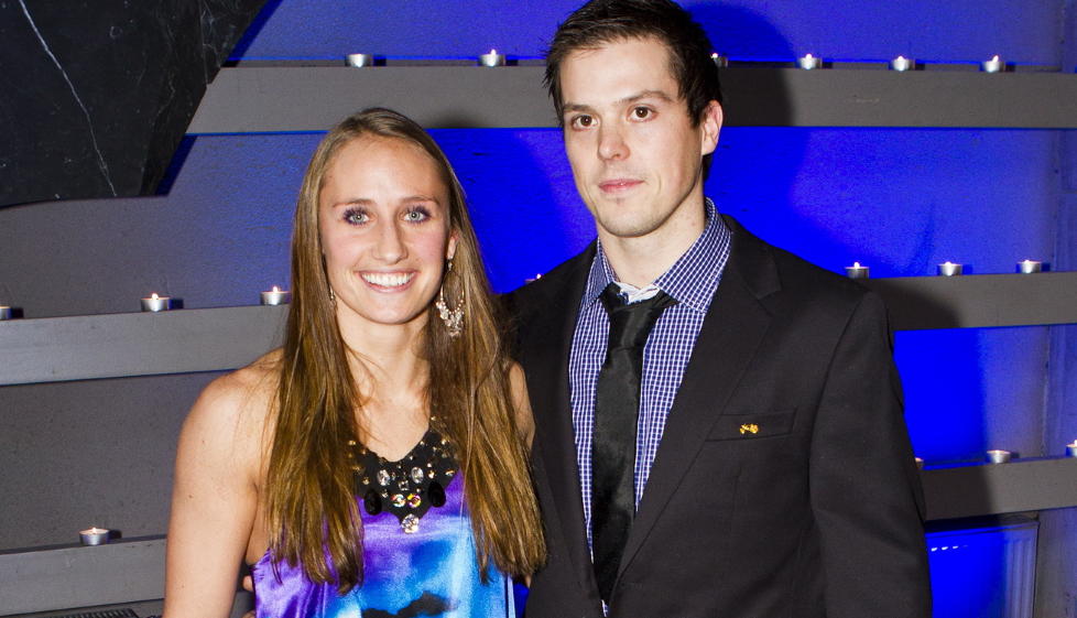 FLYTTER TIL FORLOVEDEN: Camilla Herrem og Steffen Stegavik skal spille i samme by framover. Foto: Vegard Gr�tt / NTB scanpix