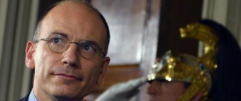 Napolitano vil be Enrico Letta danne regjering
