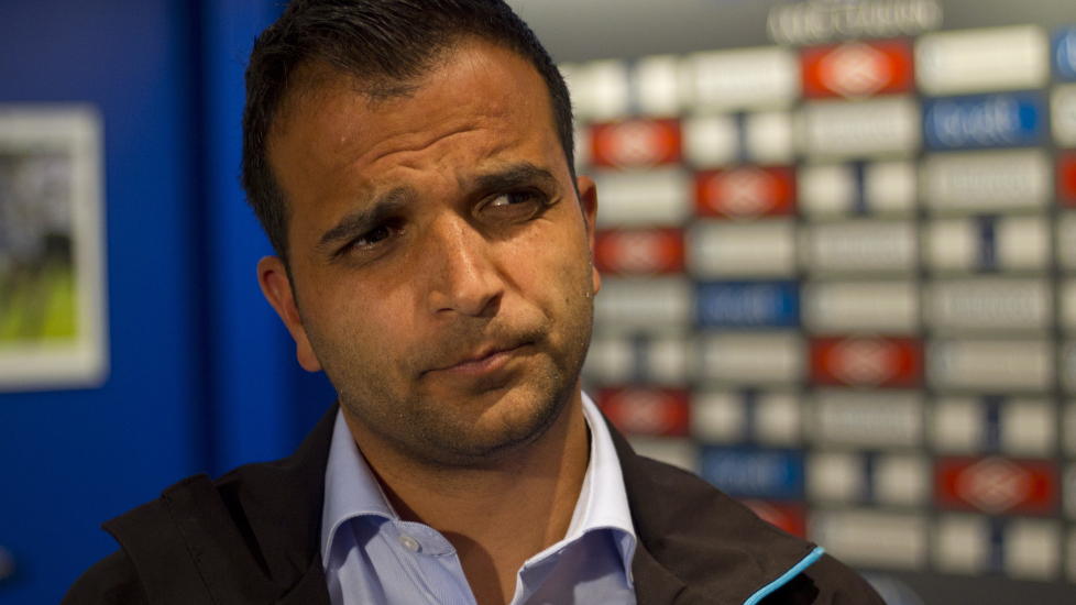 HAR IKKE TID TIL HOCKEY: Svein-Erik Edvartsen prioriterer � d�mme fotball framover.
Foto: Svein Ove Ekornesv�g / NTB scanpix