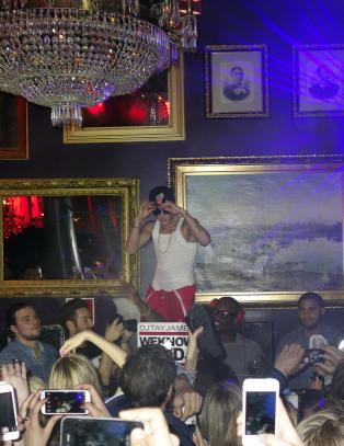 Slik festet Justin Bieber i Stockholm i natt