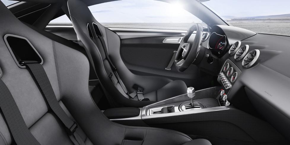 KOMFORT: Tross slankingen har konseptet klimanlegg. FOTO: Audi