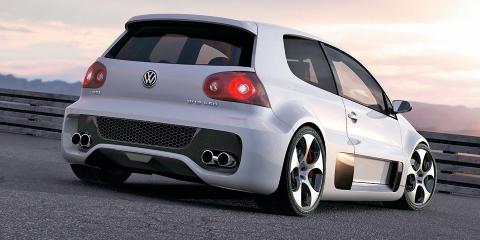 W�RTHERSEE: VW Golf GTI W12 med 650 hk. FOTO: VW