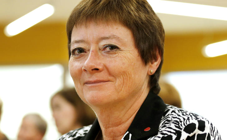 IKKE BEKYMRET: Ap's innvandringspolitiske talskvinne Lise Christoffersen framholder at det ikke er grunn til � dramatisere �kningen i antallet innvandrere. Foto: ERLEND AAS / NTB SCANPIX