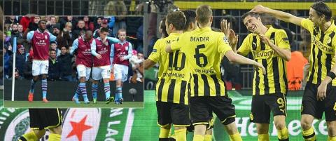 Dortmund-heltene tjener mindre enn Aston Villa-spillerne