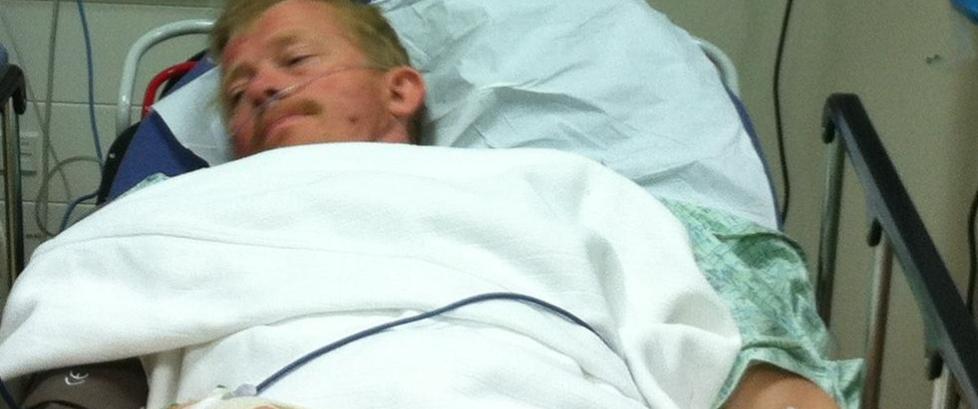 - Han har det ikke s� bra akkurat n�