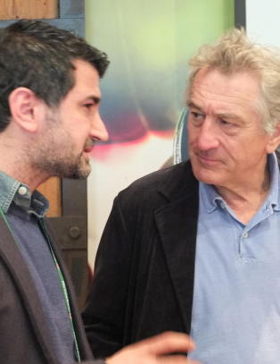 �Han sa jeg hadde valgt et t�ft tema for min f�rste film�