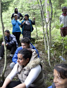 SV vil gi dusj, toalett og seng til romfolk