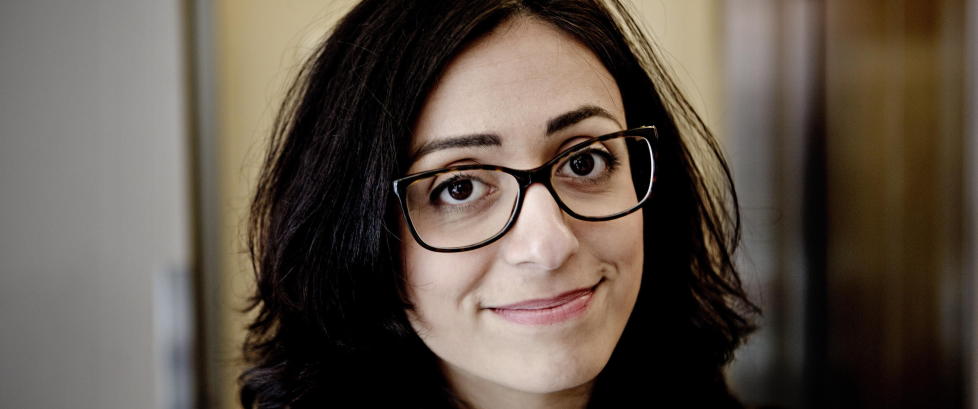 Hadia Tajik h�rer p� forfatterne