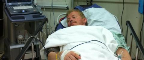 - Hadde det kommet en slange eller skorpion m�tte vi blitt venner