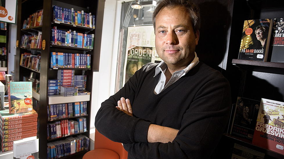 JURITZEN: Forlegger Arve Juritzen (49) er spent p� strafferammen for � bryte den nye bokloven som ble presentert i formiddag.  Foto: Anders Gr�nneberg