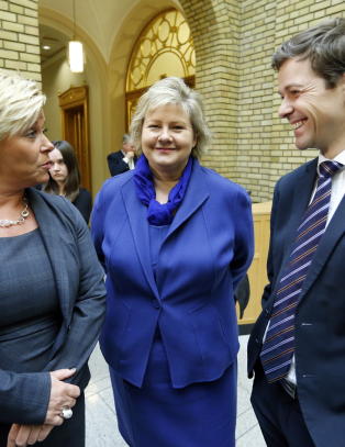 - Erna har g�tt mot sentrum