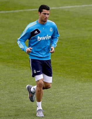 Cristiano Ronaldo skadet p� dagens trening