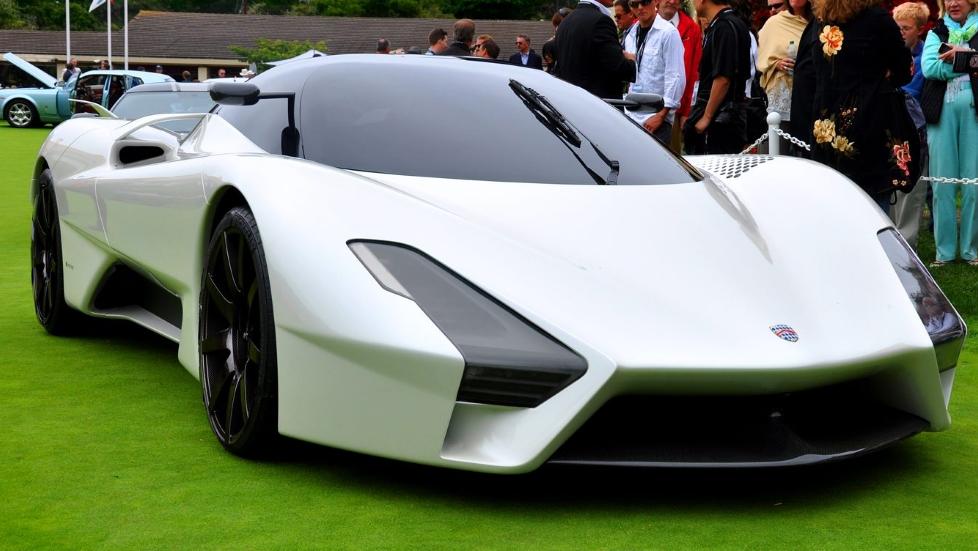 MYE MUSKLER: Tuatara er utstyrt med en en 7,0-liters DOHC twinturbo V8-er. FOTO: SSC