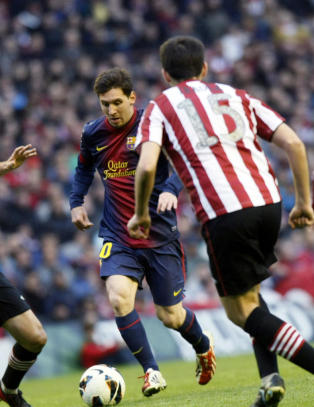 Messi kom inn og reddet poeng for Barcelona