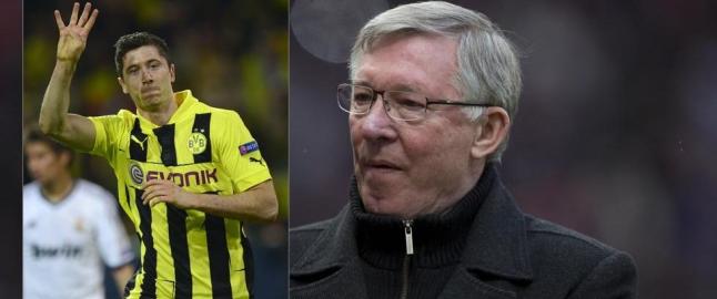 Alex Ferguson har begynt � snakke om Lewandowski